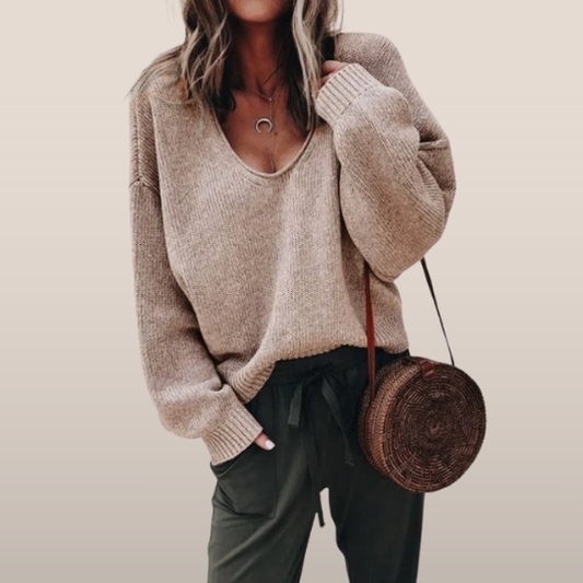 Mirae – Relaxed V-Hals Trui
