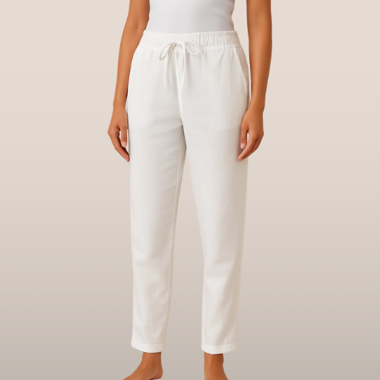 Dames Broek met Trekkoord – Casual Regular Fit