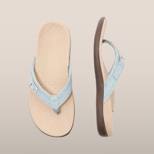 Vrouwen Teenslippers - Verstelbare Band - Zachte Zool - Lichtgewicht