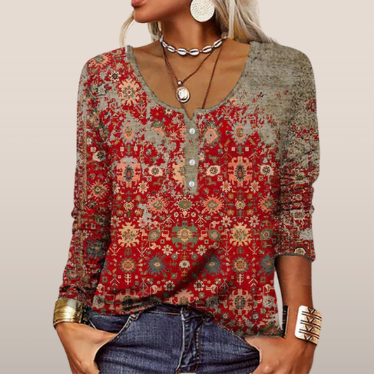 Emma – Boho Blouse voor Dames