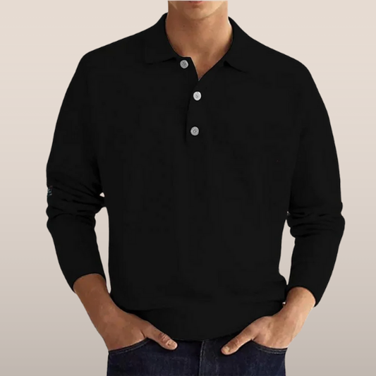 Vincent – Polo met Lange Mouwen