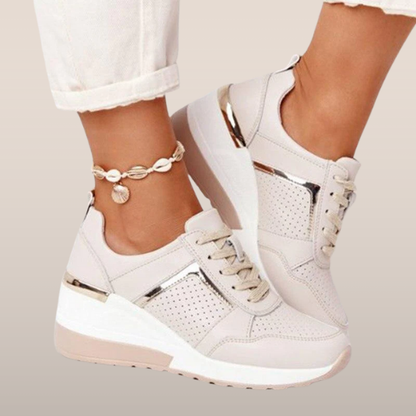 Noëlle – Sneakers met Sleehak