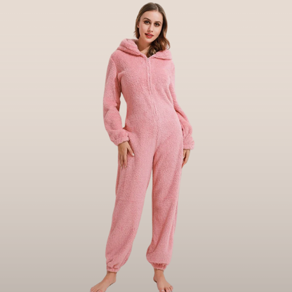 Liv – Zachte Onesie met Capuchon