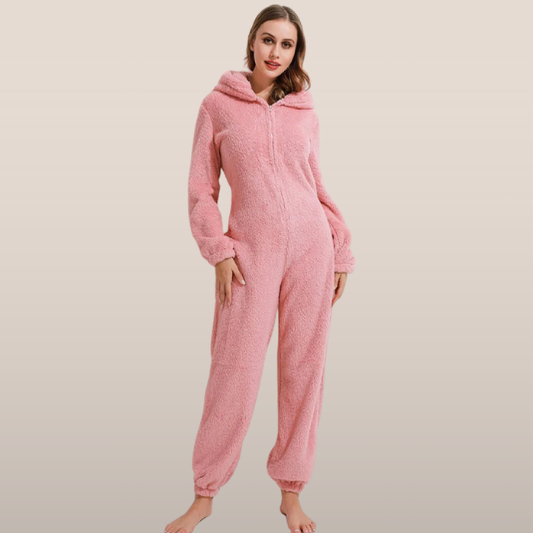 Liv – Zachte Onesie met Capuchon
