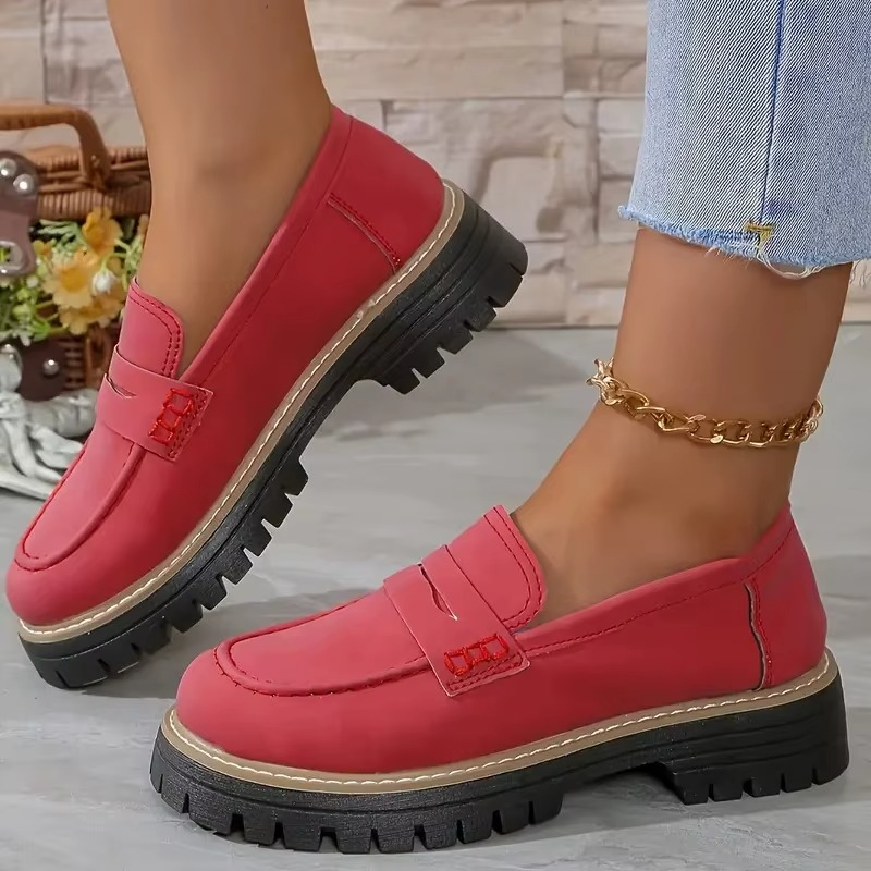 Dames Loafers - Antislip Zool - Platte Instapper - Casual