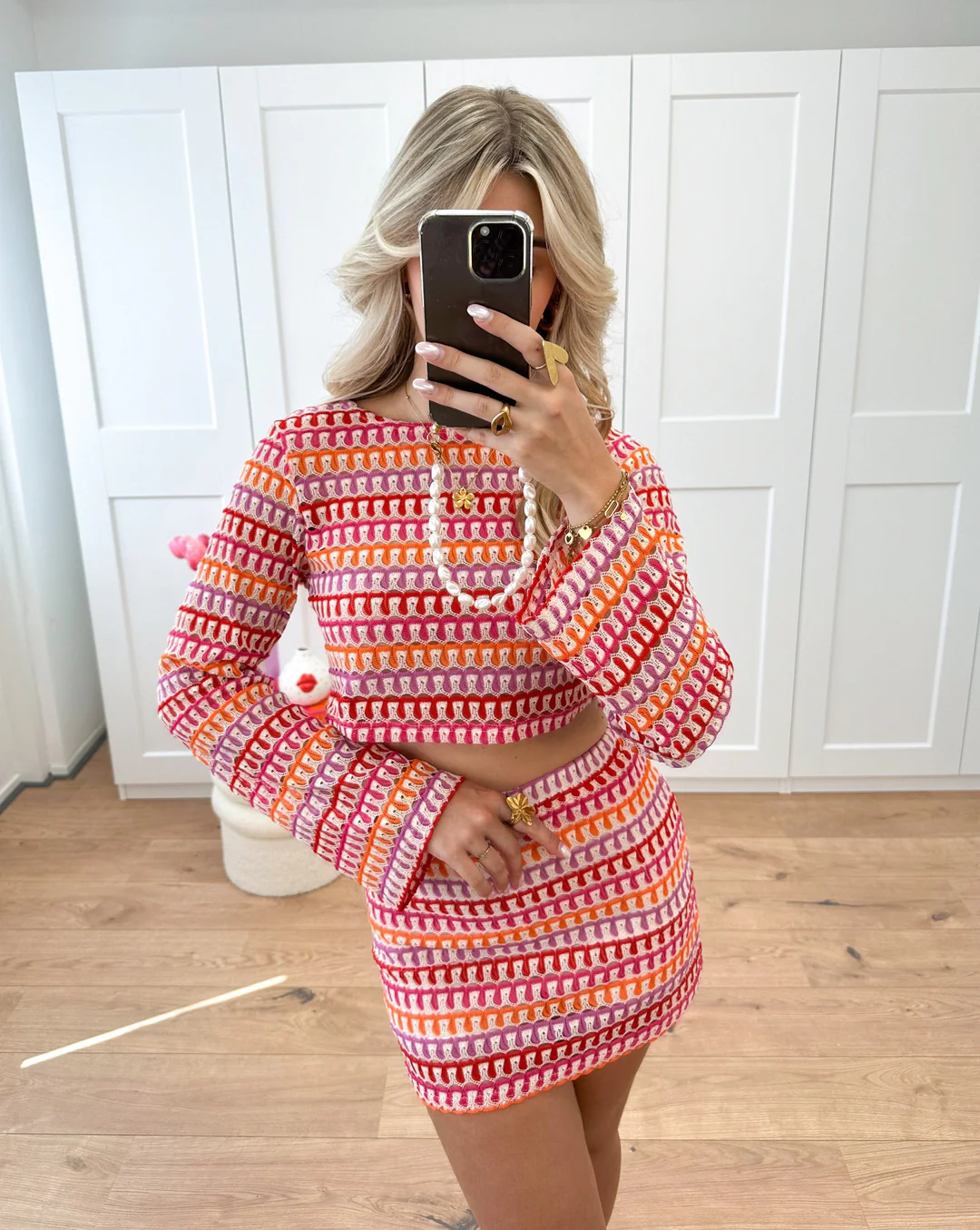 Elodie – Gebreide Tweedelige Set