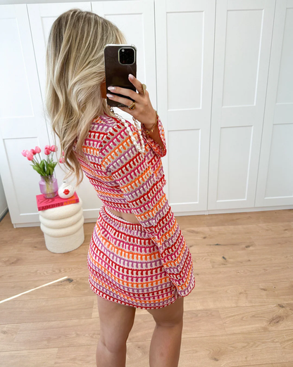 Elodie – Gebreide Tweedelige Set