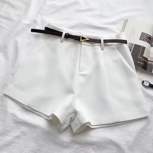 Fleur – Elegante Short met Riem