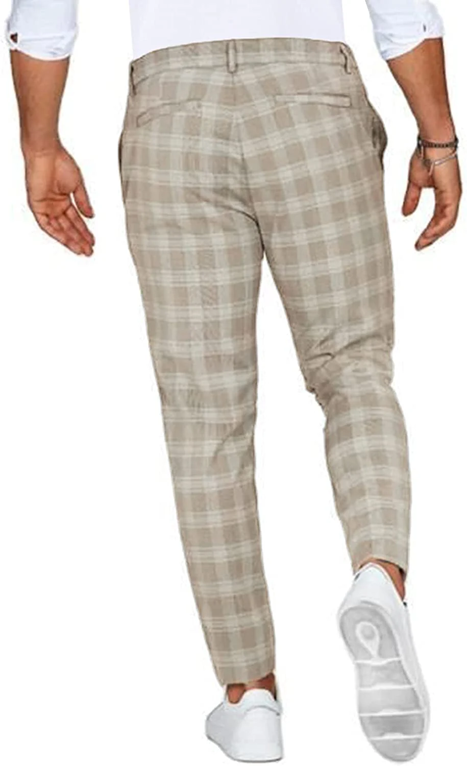 Floris – Geruite Pantalon voor Heren