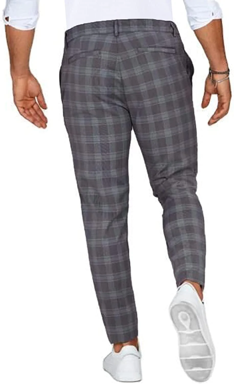 Floris – Geruite Pantalon voor Heren