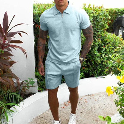 Jens – Zomers Setje met Poloshirt en Short
