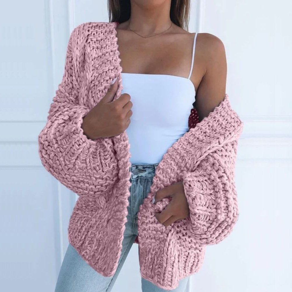 Milia - Grof Gebreide Vest
