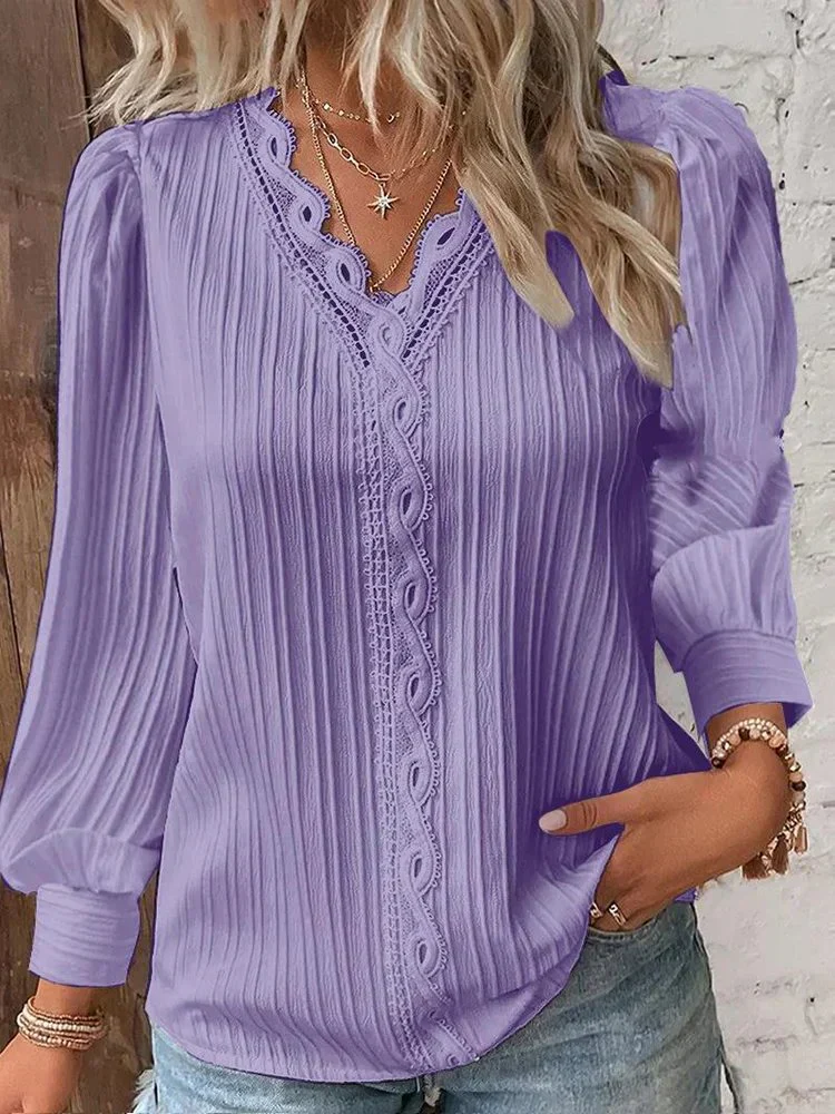 Lena – Elegante Witte Blouse