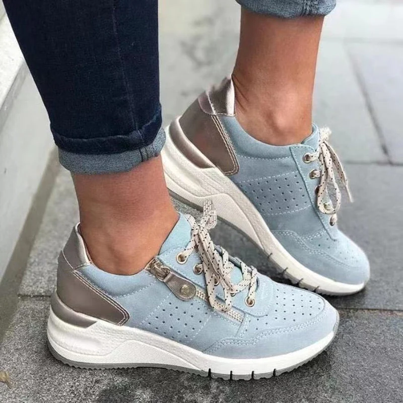 Linde – Sportieve Sneakers met Verhoogde Zool