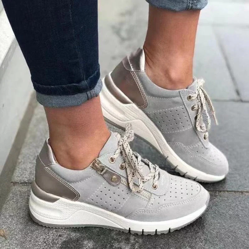 Linde – Sportieve Sneakers met Verhoogde Zool