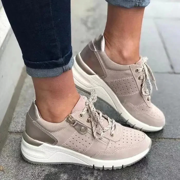 Linde – Sportieve Sneakers met Verhoogde Zool