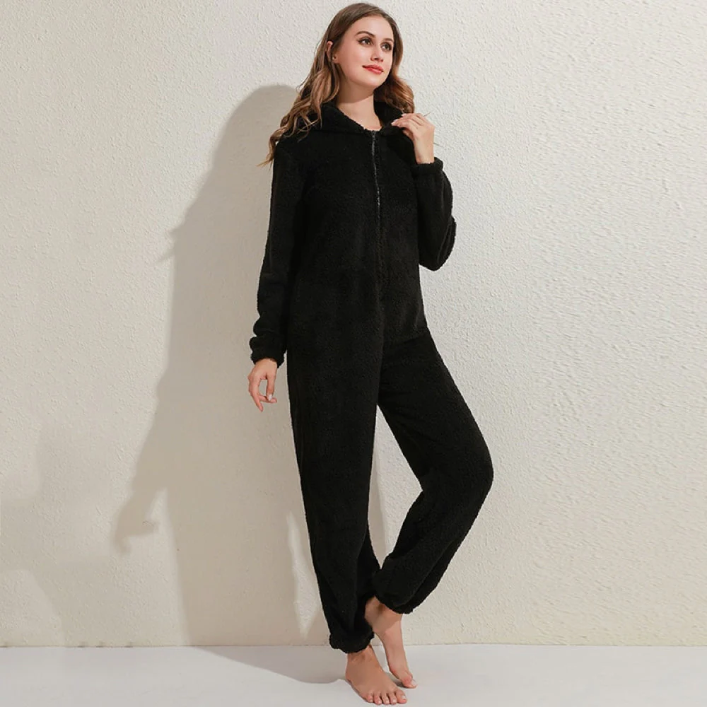 Liv – Zachte Onesie met Capuchon