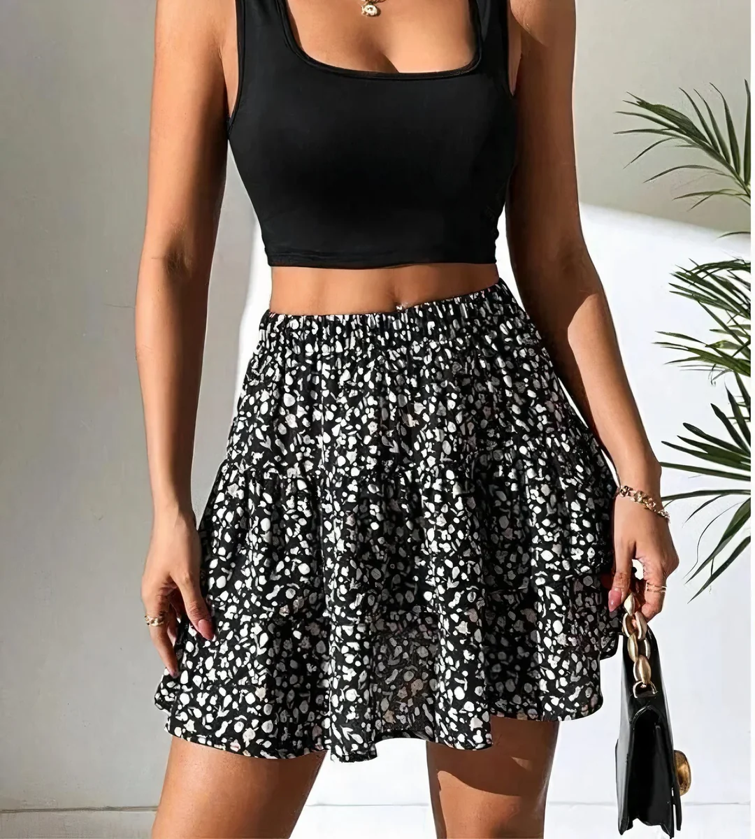 Nahla – Gelaagde Boho Rok
