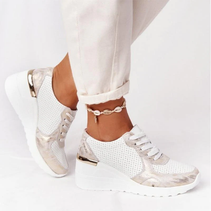Noëlle – Sneakers met Sleehak