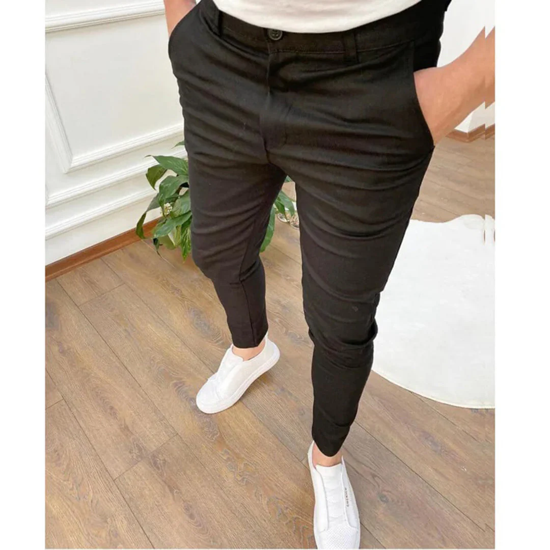 Sandro – Slim Fit Broek met Stretch en Smalle Pijpen