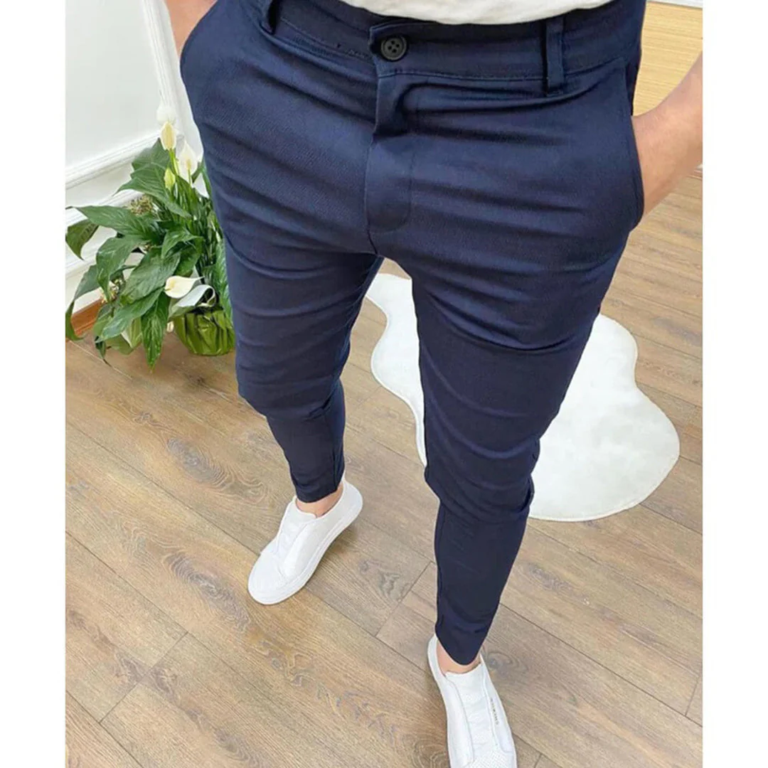 Sandro – Slim Fit Broek met Stretch en Smalle Pijpen