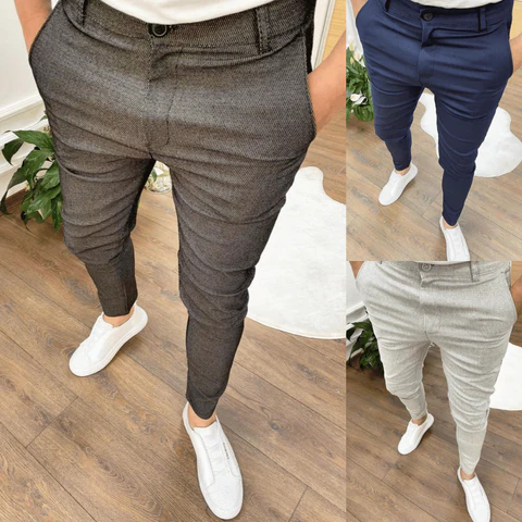 Sandro – Slim Fit Broek met Stretch en Smalle Pijpen